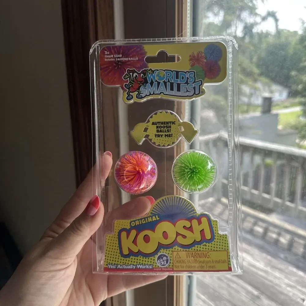 Worlds Smallest ORIGINAL KOOSH BALL Oddzon Miniature Toy